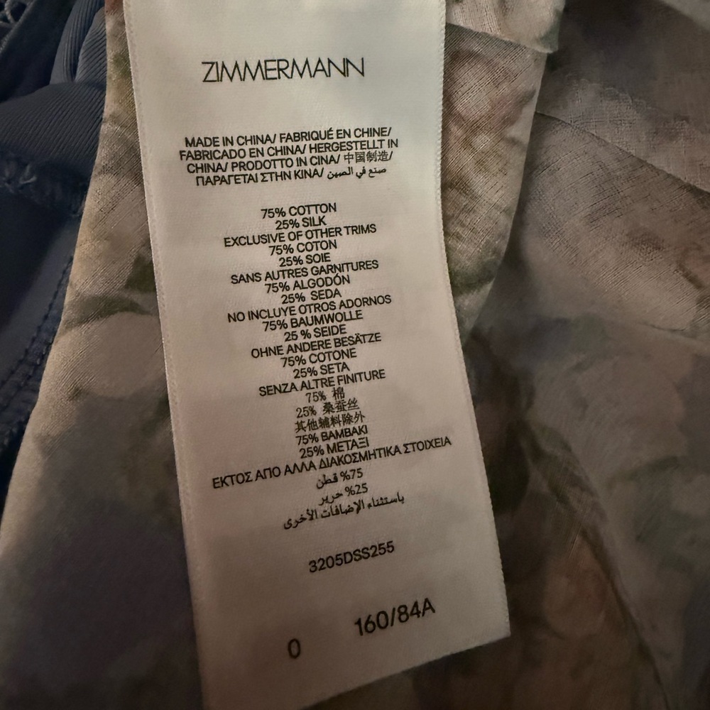 Zimmermann Cascadian Tiered Georgette Maxi Dress - Picture 10 of 10